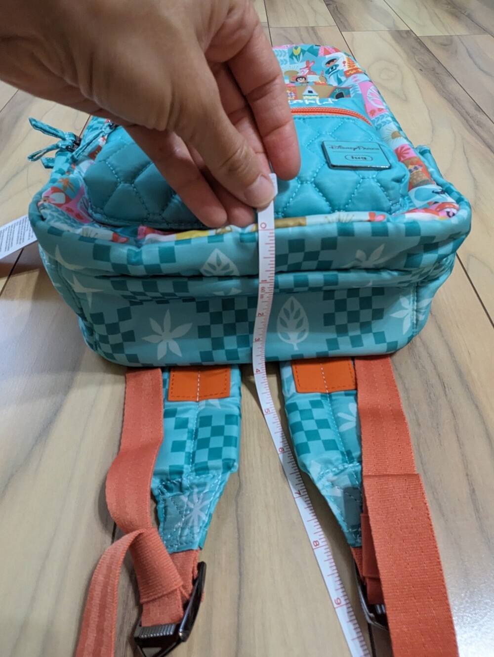 NWT! Lug X Disney It's A Small World Small Backpack - Picture 14 of 16